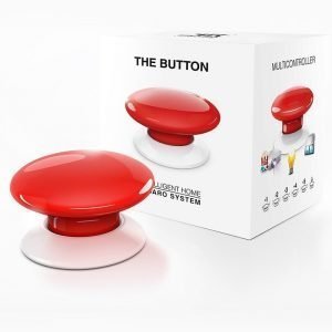 Red Fibaro Z-Wave Button