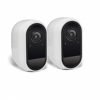 2 Motion and Heat Swann Wireless Security Cameras