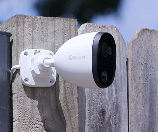 Smart Home Automation - 2 Swann WiFi Spotlight Outdoor Cameras