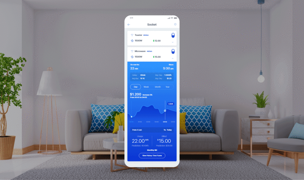 Ultra Point Monthly Energy Consumption