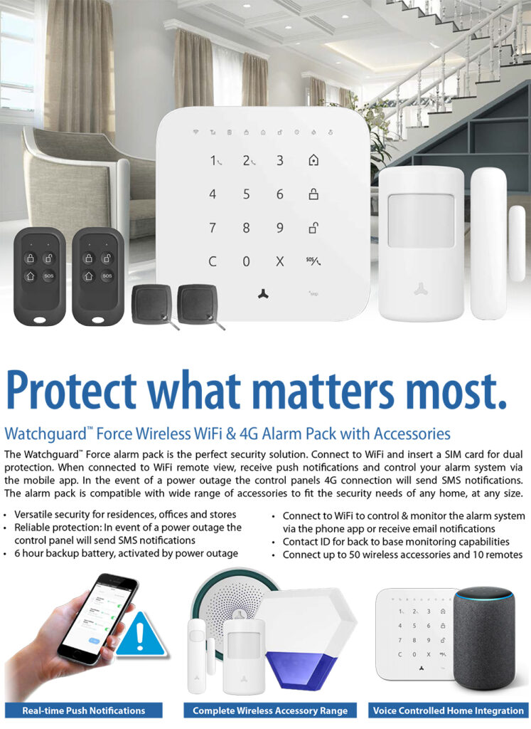 Smart Home Automation - Watchguard Force Wireless Outdoor Strobe Siren