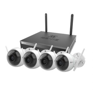 Ezviz 4 Channel No HDD NVR with 4 x 2MP Wireless 1080p Cameras Security Kit