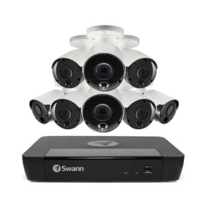 Smart Home Automation - Swann 8 Camera 8 Channel 5MP Super HD NVR Security System