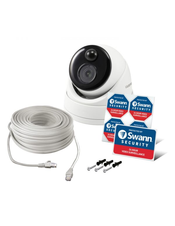 Smart Home Automation - Swann 4 x 8MP 4K Spotlight Audio Camera with 2TB NVR