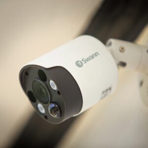 Smart Home Automation - Swann 8 x 8MP 4K Flood Detect Bullet Audio Cameras 2TB NVR Kit