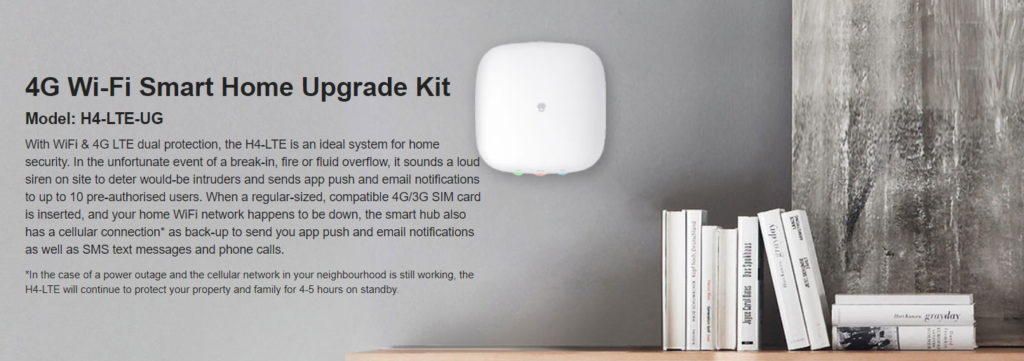 Smart Home Automation - Chuango H4LTE Smart Home Upgrade Kit