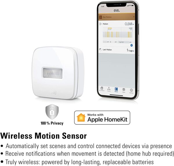 Smart Home Automation - Eve Smart Motion Sensor