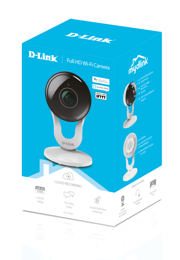 Smart Home Automation - D-LINK DCS-8300LH WiFi Camera