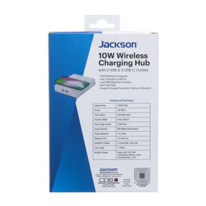 Smart Home Automation - Jackson 10W Wireless Charging Hub