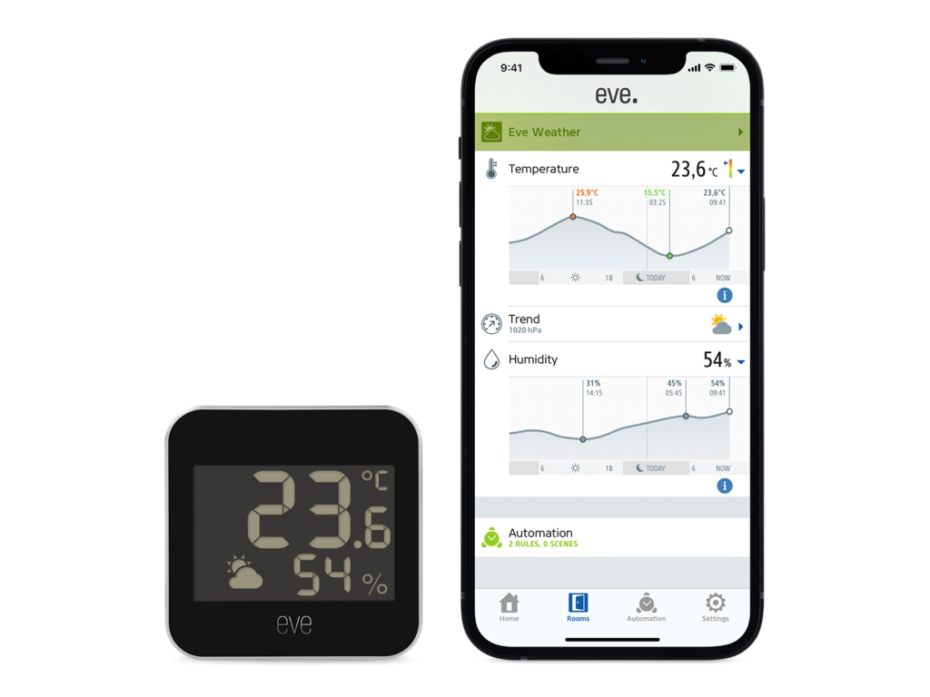 Smart Home Automation - Eve Wifi Weather Station