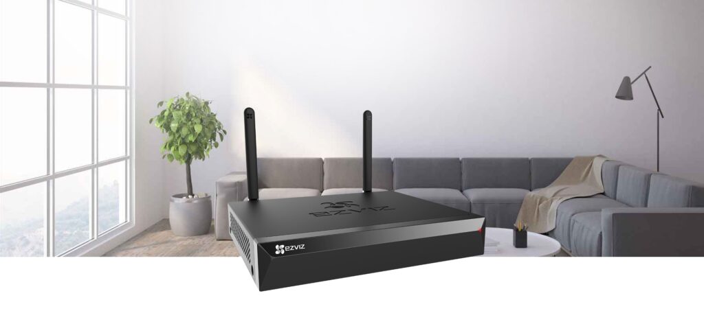 Smart Home Automation - EZVIZ 2 x 1080P Wireless 2MP Camera with 4 Channel 1TB NVR Kit