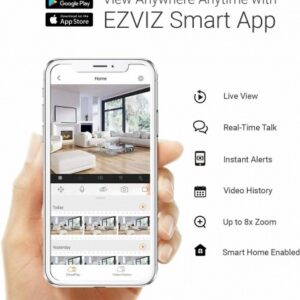 Smart Home Automation - EZVIZ 2 x 1080P Wireless 2MP Camera with 4 Channel 1TB NVR Kit