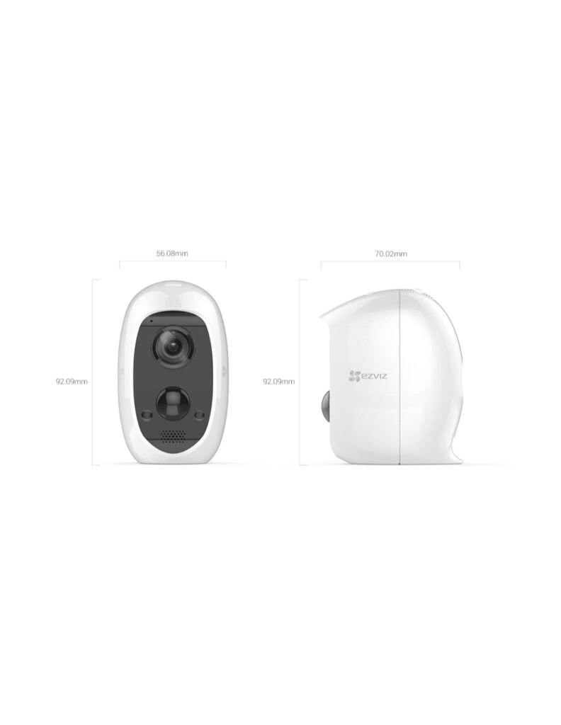 EZVIZ C3A Weatherproof Full-HD Wireless Security Camera 3 Pack Bundle