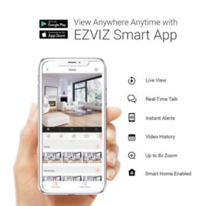 Smart Home Automation - Ezviz C3N 2MP 4mm Outdoor WiFi Bullet Spotlight Camera