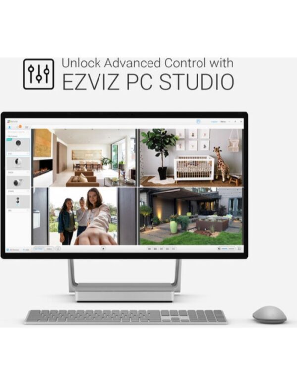 Smart Home Automation - EZVIZ C3W 2MP Full HD 4mm Night Vision WiFi Camera