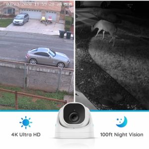 Smart Home Automation - Reolink 8MP 4K UHD Outdoor Dome Security Camera