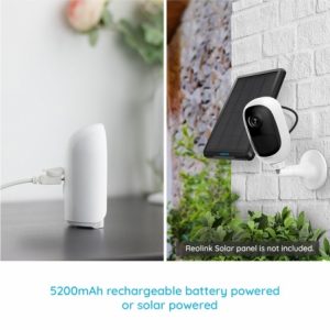 Smart Home Automation - Reolink 1080P WIFI Indoor Outdoor Battery Security Camera