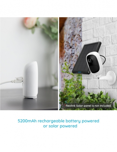 Smart Home Automation - Reolink 1080P WIFI Indoor Outdoor Battery Security Camera