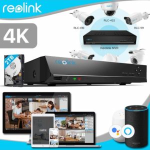 Smart Home Automation - Reolink 16CH 4K PoE 3TB HDD NVR Surveillance Recorder