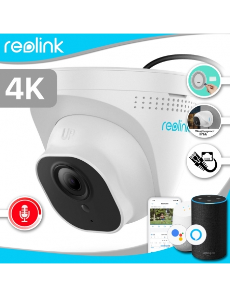 Smart Home Automation - Reolink 8MP 4K Ultra HD Bullet PoE Camera