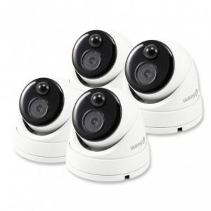 Smart Home Automation - Swann 4x 1-Way Audio Facial Recognition 4K Dome Cameras