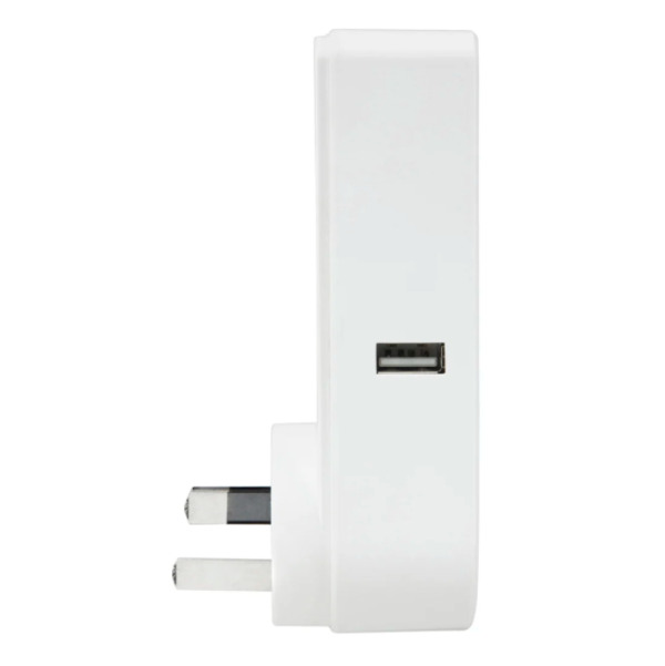 Smart Home Automation - Brilliant Wifi Smart Double Adaptor with USB